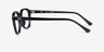 Ray-Ban RB5460 Black AcetateEyeglass Frames d'EyeBuyDirect, Vue de Côté