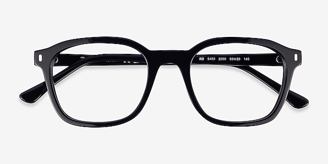 Ray-Ban RB5460 Black AcetateEyeglass Frames from EyeBuyDirect, Closed View
