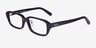 Ray-Ban RB5458D Black AcetateEyeglass Frames from EyeBuyDirect, Angle View