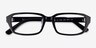 Ray-Ban RB5458D Black AcetateEyeglass Frames from EyeBuyDirect, Closed View