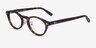 Ray-Ban RB5457D Havana AcétateMontures de lunettes de vue d'EyeBuyDirect, Vue d'Angle