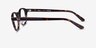 Ray-Ban RB5457D Havana AcétateMontures de lunettes de vue d'EyeBuyDirect, Vue de Côté