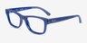 Ray-Ban RB1951 Blue PlasticEyeglass Frames d'EyeBuyDirect, Vue d'Angle