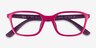 Ray-Ban RB1906 Fucsia Rubber Violet PlasticEyeglass Frames from EyeBuyDirect, Closed View