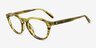 Coach HC6311U Striated Olive AcetateEyeglass Frames d'EyeBuyDirect, Vue d'Angle