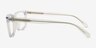 Coach HC6310U Transparent Clear Matériaux biosourcésMontures de lunettes de vue d'EyeBuyDirect, Vue de Côté