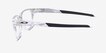 Oakley Paracord X Polished Clear PlasticEyeglass Frames from EyeBuyDirect, Side View