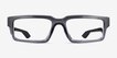 Oakley Enigma Echo Gray Shadow PlasticEyeglass Frames from EyeBuyDirect, Front View