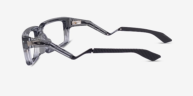 Oakley Enigma Echo Gray Shadow PlasticEyeglass Frames from EyeBuyDirect, Side View