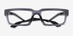 Oakley Enigma Echo Gray Shadow PlasticEyeglass Frames from EyeBuyDirect, Closed View