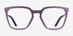 Oakley Bmng SQ Matte Aubergine MetalEyeglass Frames from EyeBuyDirect, Front View