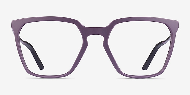 Oakley Bmng SQ Matte Aubergine MetalEyeglass Frames from EyeBuyDirect, Front View