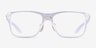 Oakley Sando Matte Clear PlastiqueMontures de lunettes de vue d'EyeBuyDirect, Vue de Face