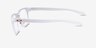 Oakley Sando Matte Clear PlastiqueMontures de lunettes de vue d'EyeBuyDirect, Vue de Côté
