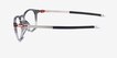 Oakley Pitchman R A Gray Shadow MetalEyeglass Frames from EyeBuyDirect, Side View
