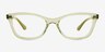 Vogue Eyewear VY2051 Transparent Green PlastiqueMontures de lunettes de vue d'EyeBuyDirect, Vue de Face