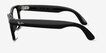 Ray-Ban Meta (Gen 3) Wayfarer Optics Shiny Black Plastic from EyeBuyDirect, Side View