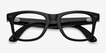Ray-Ban Meta (Gen 3) Wayfarer Optics Shiny Black Plastic from EyeBuyDirect, Closed View
