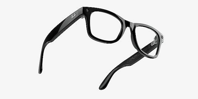 Ray-Ban Meta (Gen 3) Wayfarer Optics Shiny Black Plastic from EyeBuyDirect