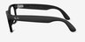 Ray-Ban Meta (Gen 3) Wayfarer Optics Matte Black Plastic from EyeBuyDirect, Side View