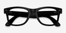 Ray-Ban Meta (Gen 3) Wayfarer Optics Matte Black Plastic from EyeBuyDirect, Closed View