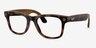 Ray-Ban Meta (Gen 3) Wayfarer Optics Polished Havana Plastic from EyeBuyDirect, Angle View