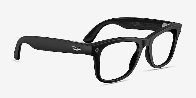 Ray-Ban Meta (Gen 3) Wayfarer Optics Matte Black Plastic from EyeBuyDirect