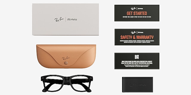 Ray-Ban Meta (Gen 3) Wayfarer Optics Matte Black Plastic from EyeBuyDirect