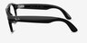 Ray-Ban Meta (Gen 3) Aviator Optics Shiny Black Plastic from EyeBuyDirect, Side View