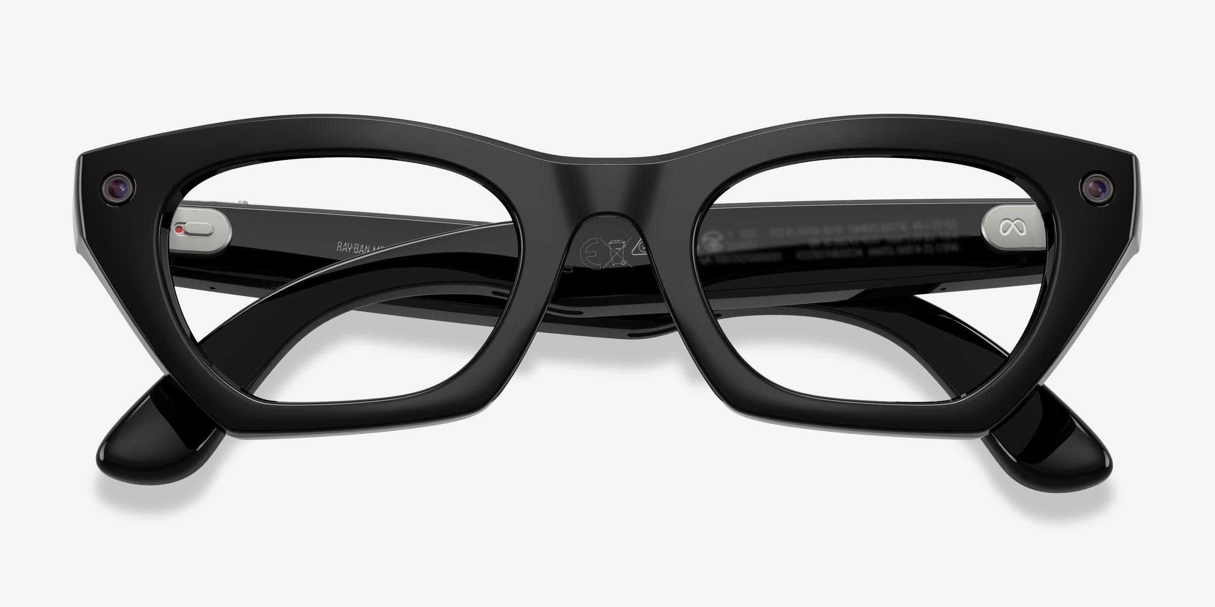 Ray-Ban Meta (Gen 3) Zena Optics - Cat Eye Shiny Black Frame