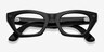 Ray-Ban Meta (Gen 3) Zena Optics Shiny Black Plastic from EyeBuyDirect, Closed View