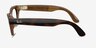 Ray-Ban Meta (Gen 3) Zena Optics Polished Havana Plastic from EyeBuyDirect, Side View