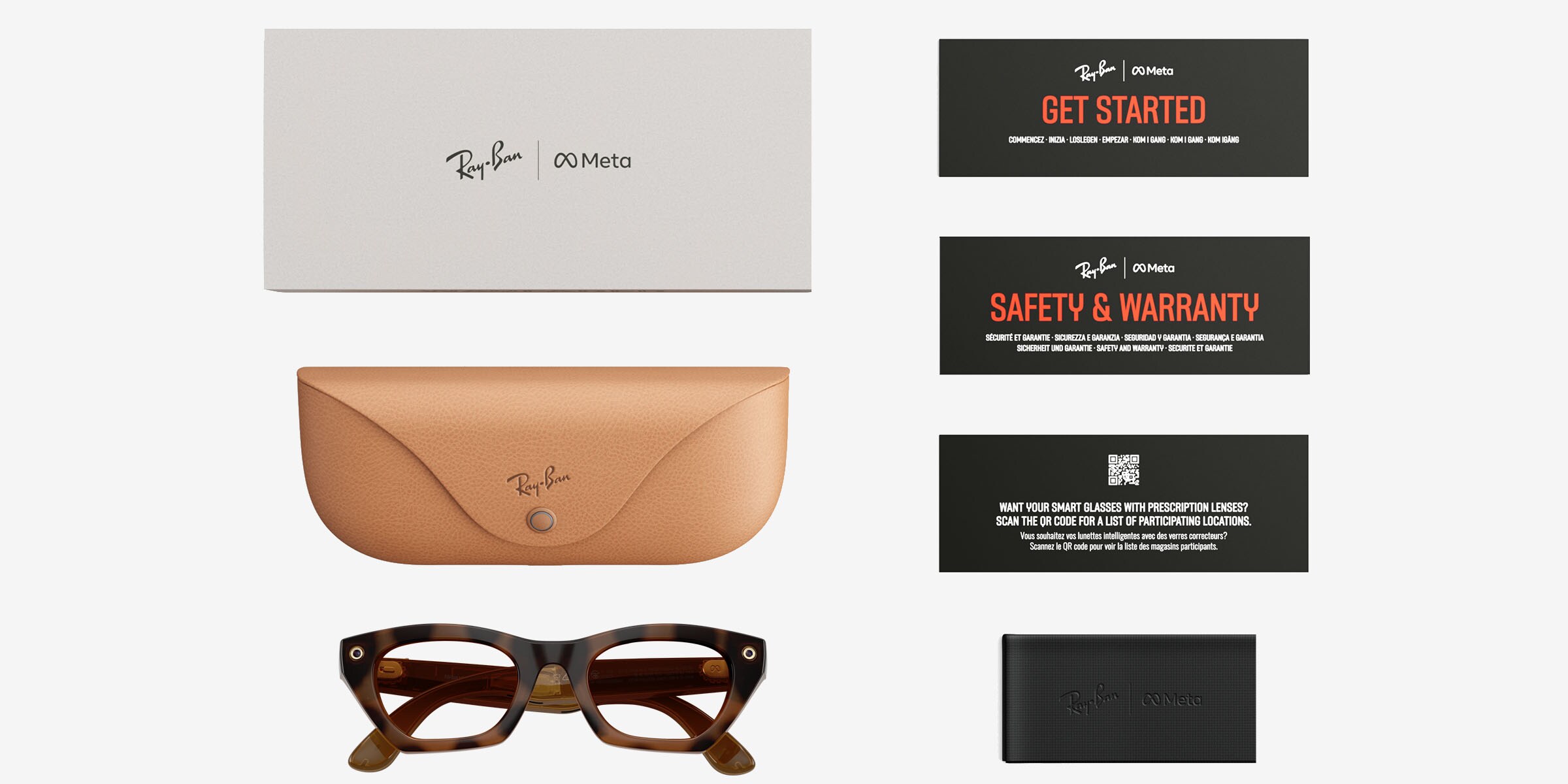 Ray-Ban Meta (Gen 3) Zena Optics - Cat Eye Polished Havana Frame