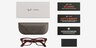 Ray-Ban Meta (Gen 2) Blayzer Optics Shiny Brick Brown Plastic from EyeBuyDirect