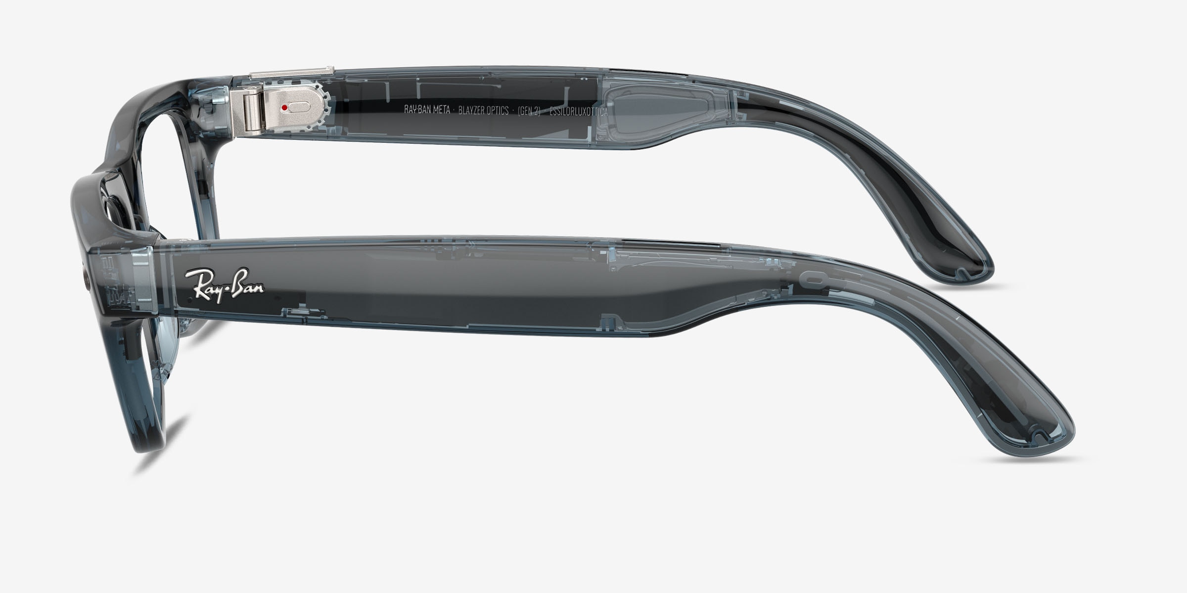 Ray-Ban Meta (Gen 2) Blayzer Optics - Rectangle Matte Black Frame