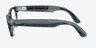 Ray-Ban Meta (Gen 2) Blayzer Optics Polished Transparent Ocean Blue Plastic from EyeBuyDirect, Side View