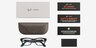 Ray-Ban Meta (Gen 2) Blayzer Optics Polished Transparent Ocean Blue Plastic from EyeBuyDirect