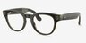 Ray-Ban Meta (Gen 2) Scriber Optics Polished Transparent Dark Olive Plastic from EyeBuyDirect, Angle View