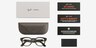Ray-Ban Meta (Gen 2) Scriber Optics Polished Transparent Dark Olive Plastic from EyeBuyDirect