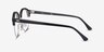 Ray-Ban RB4246V Clubround Black Acetate-metalEyeglass Frames from EyeBuyDirect, Side View