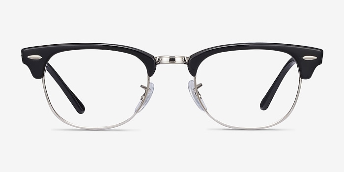 Ray-Ban RB5154 Clubmaster Black Acetate-metal Eyeglass Frames from EyeBuyDirect