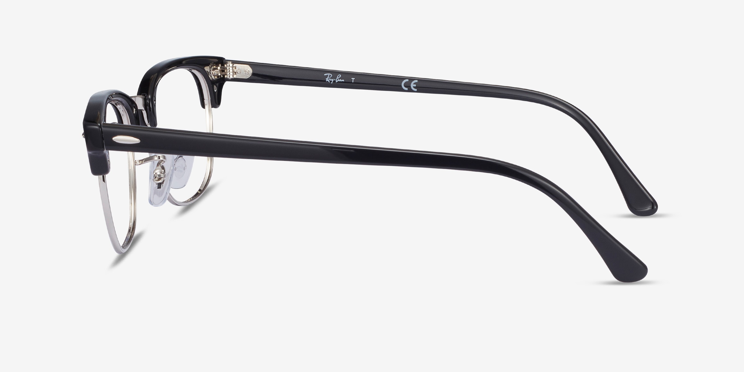 Ray Ban RB5154 Clubmaster Browline Black Frame Eyeglasses