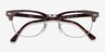 Ray-Ban RB5154 Clubmaster Tortoise Acetate-metalEyeglass Frames from EyeBuyDirect, Closed View