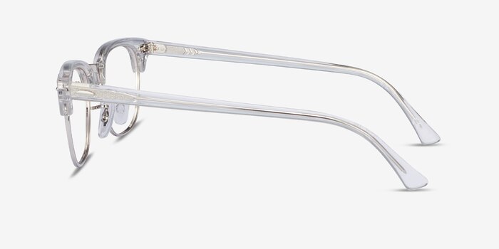 Ray-Ban RB5154 Clubmaster Clear Acetate-metal Eyeglass Frames from EyeBuyDirect