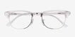 Ray-Ban RB5154 Clubmaster Clear Acetate, MetalEyeglass Frames from EyeBuyDirect, Closed View