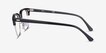 Ray-Ban RB5154 Clubmaster Black Acetate, MetalEyeglass Frames from EyeBuyDirect, Side View