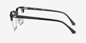 Ray-Ban RB5154 Clubmaster Noir Acetate-metal Montures de lunettes de vue d'EyeBuyDirect, Vue de Côté