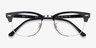 Ray-Ban RB5154 Clubmaster Black Acetate-metalEyeglass Frames from EyeBuyDirect, Closed View