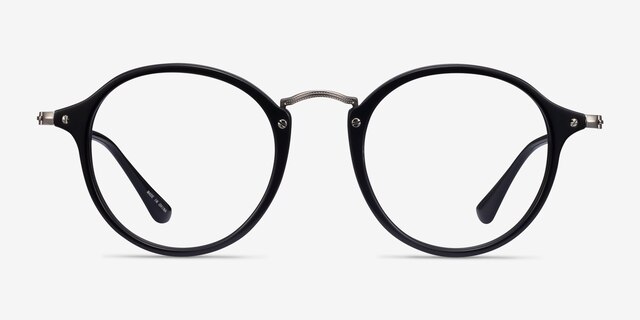 Ray-Ban RB2447V Black PlasticEyeglass Frames from EyeBuyDirect, Front View