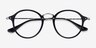 Ray-Ban RB2447V Black PlasticEyeglass Frames from EyeBuyDirect, Closed View